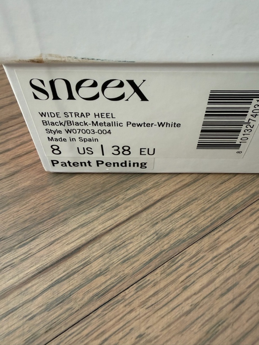 Sneex The Icon - Black Upper with White and Pewter - Size 8 - EUC - Picture 16 of 16